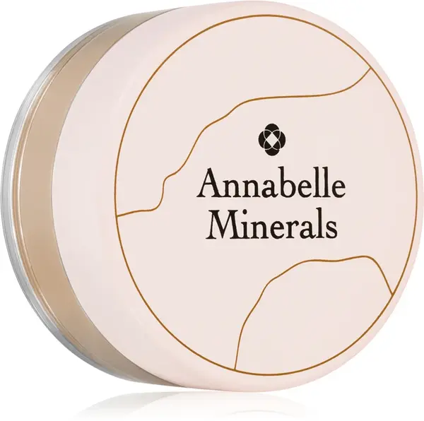 Annabelle Minerals Matte Mineral Powder Foundation for a matte finish Golden Fair 4 g