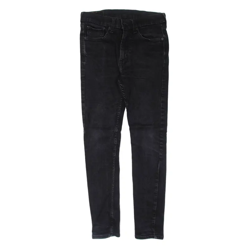 LEVI'S 519 Jeans Mens Black Slim Skinny W28 L29