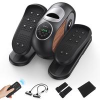 MERACH Under Desk Elliptical Machine for Home and Office, 12 Adjustable Speeds Quiet & Portable Seated Pedal Exerciser for Se...