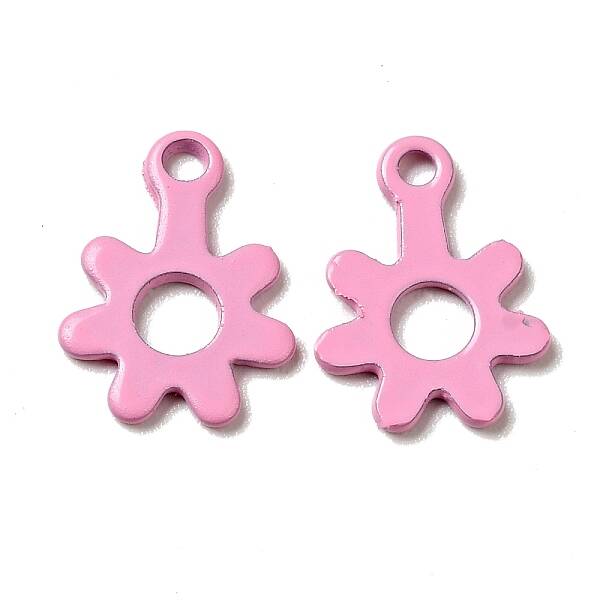 Spray Painted 201 Stainless Steel Charms