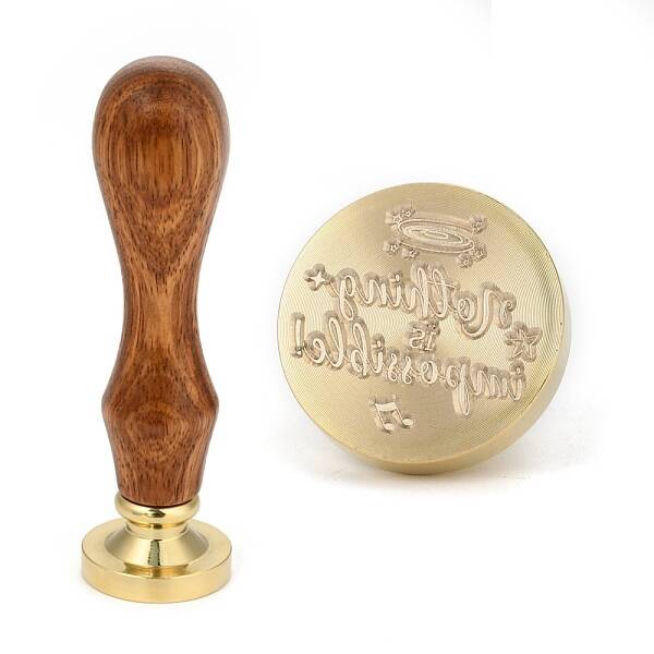 Brass Retro Wax Sealing Stamp