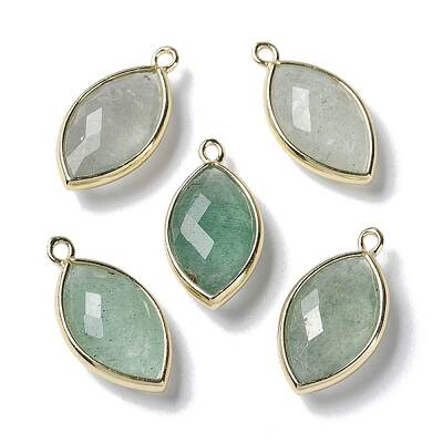 Natural Green Quartz Pendants