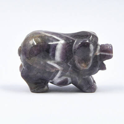 Natural Amethyst Sculpture Display Decorations