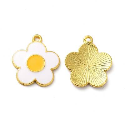 Rack Plating Alloy Enamel Pendants
