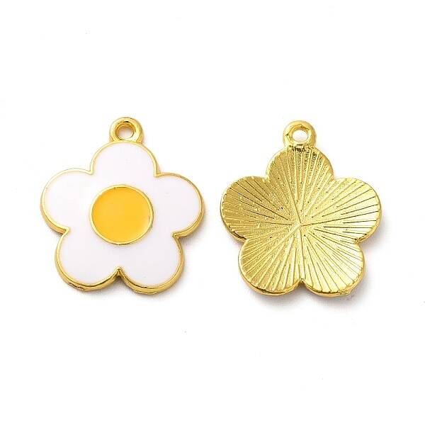 Rack Plating Alloy Enamel Pendants