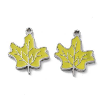 304 Stainless Steel Enamel Pendants