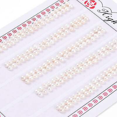 Grade 3A Natural Cultured Freshwater Pearl Beads