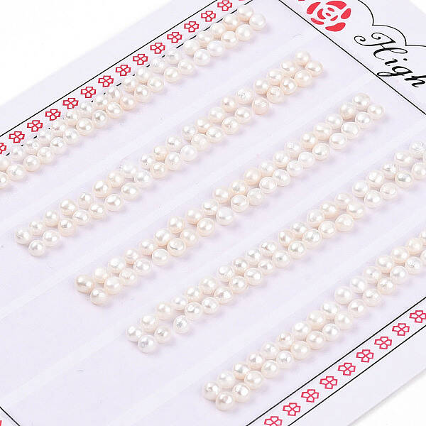Grade 3A Natural Cultured Freshwater Pearl Beads