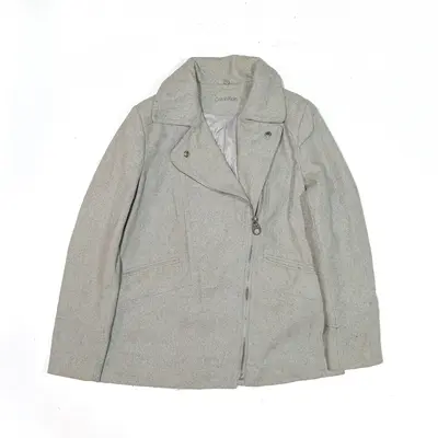 CALVIN KLEIN Jacket Grey Pea Womens S