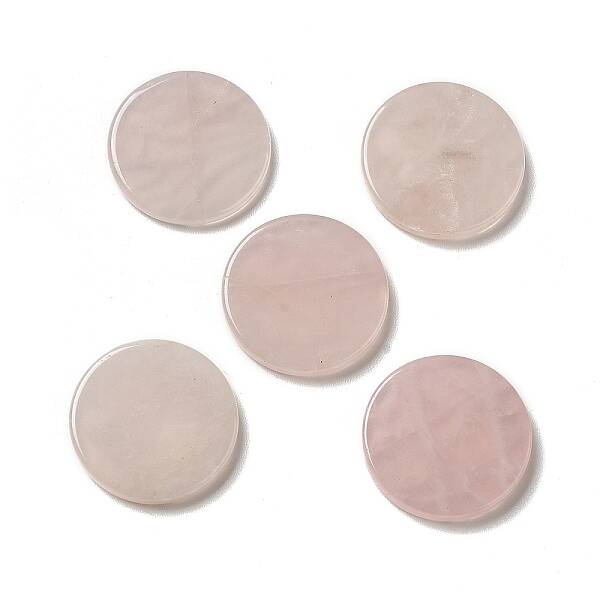 Natural Rose Quartz Cabochons