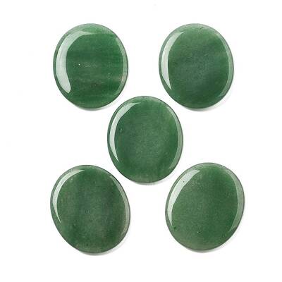 Natural Green Aventurine Cabochons