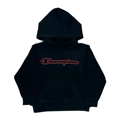Age 5 Champion Hoodie - XS Black Cotton Blend
