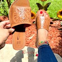 leather sandals