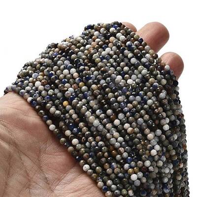 Natural Sodalite Beads Strands