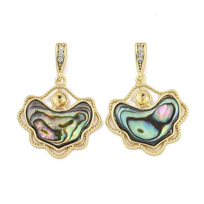 Natural Paua Shell Pendants