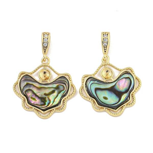 Natural Paua Shell Pendants