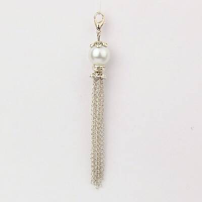 Glass Pearl Tassel Pendant Decorations