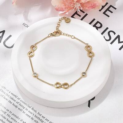 304 Stainless Steel Curb Chain Bracelets