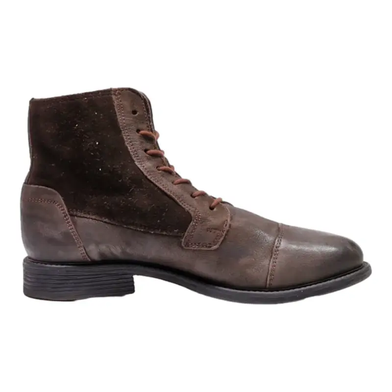 LEVI'S Ankle Boots Brown Leather Womens UK 5