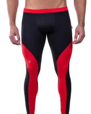 Black/Red Meggings | Size: S | Color: Black/Red