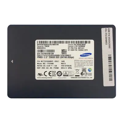 00HM922 Lenovo 256GB Triple-Level Cell SATA 6Gb/s 2.5-Inch Solid State Drive