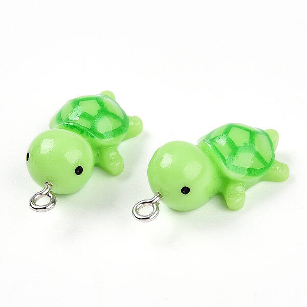 Resin with Iron Pendants