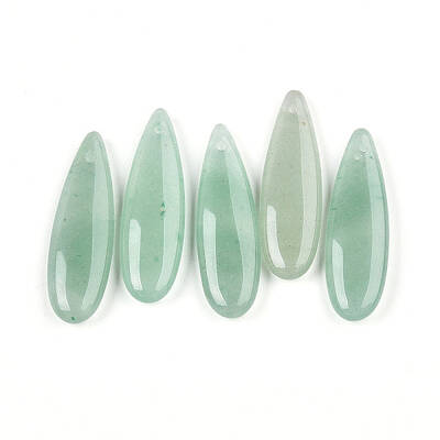 Natural Green Aventurine Pendants