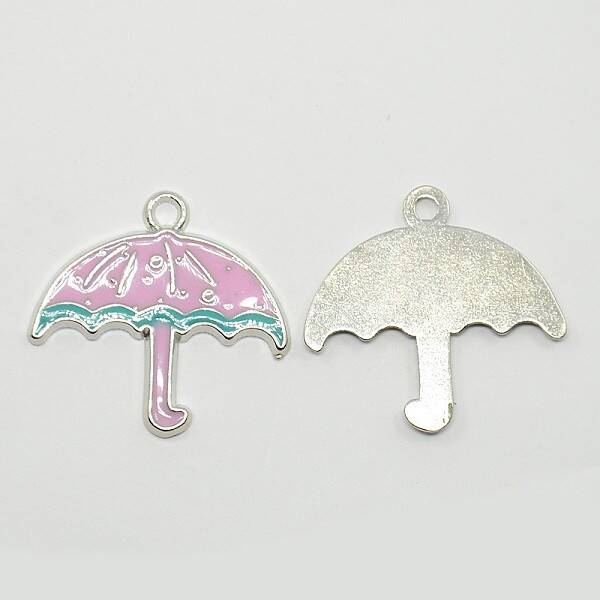 Alloy Enamel Pendants