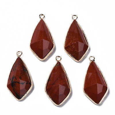 Natural Red Jasper Charms