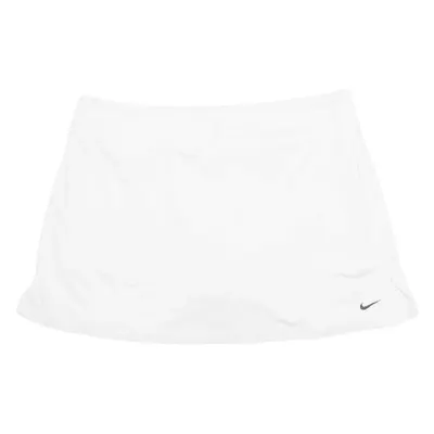 NIKE Womens Skort Skirt White Short L