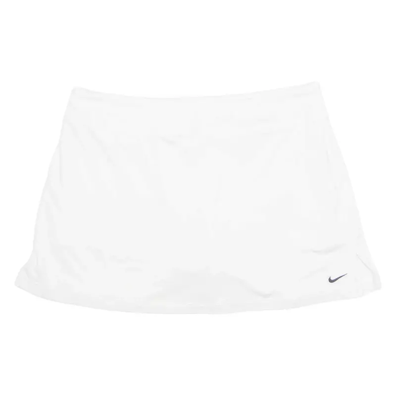 NIKE Womens Skort Skirt White Short L