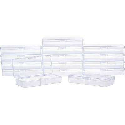 Transparent Plastic Bead Containers