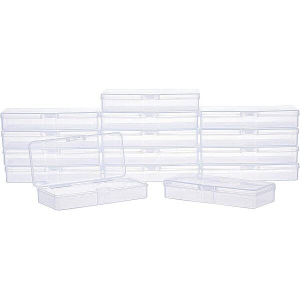 Transparent Plastic Bead Containers
