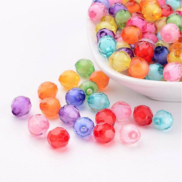 Transparent Acrylic Beads