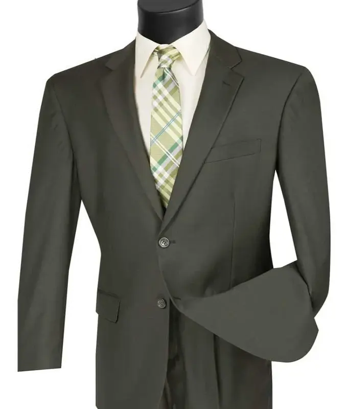 Vinci Men's Big & Tall 2-Piece Poplin Suit - Discounted Prices