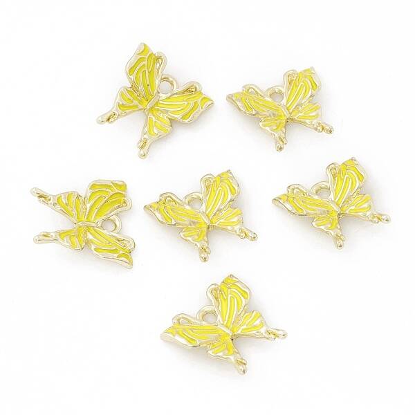 Alloy Enamel Pendants