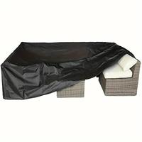 Patio Furniture Cover, Waterproof Outdoor Cover, Oxford Fabric Dustproof Cover with Storage Bag, Fits for Dining Square Table...