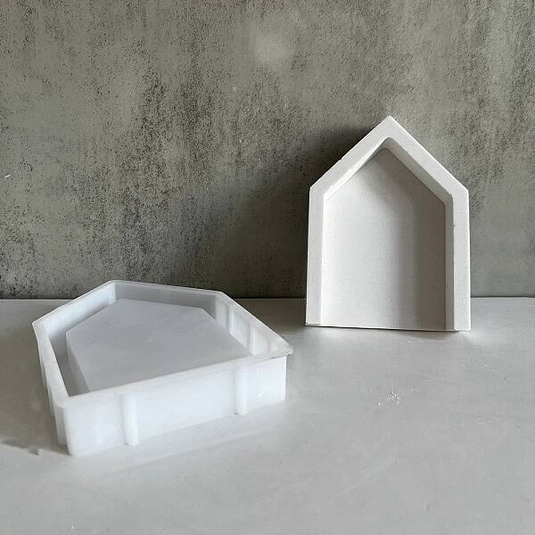 Easter Theme House DIY Silicone Table Lamp Molds