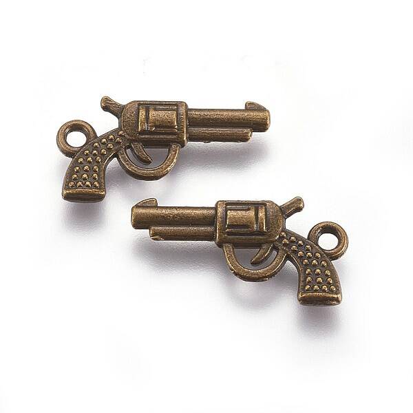 Zinc Alloy Gun Necklace Pendant