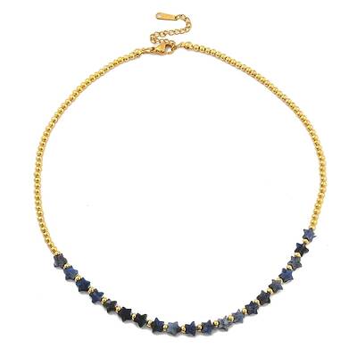 Natural Sodalite Beaded Necklaces
