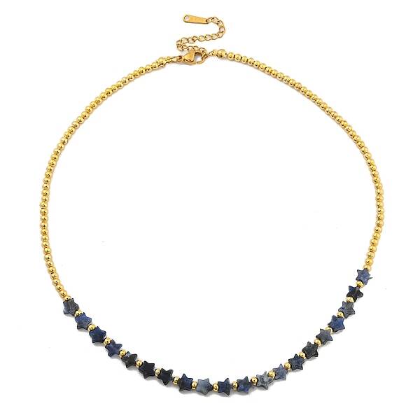 Natural Sodalite Beaded Necklaces
