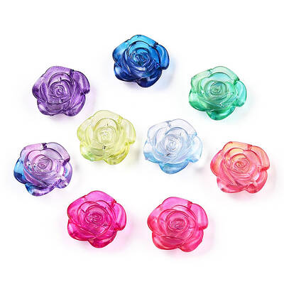 Transparent Acrylic Beads