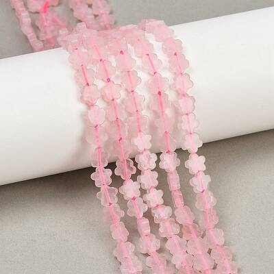 Natural Rose Quartz Beads Strands