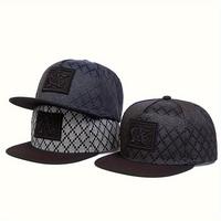 Unisex CA Letter Hip Hop Hat Outdoor Adjustable Sunscreen Leisure Hat Travel Tourism Beach Vacation