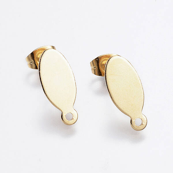 304 Stainless Steel Stud Earring Findings