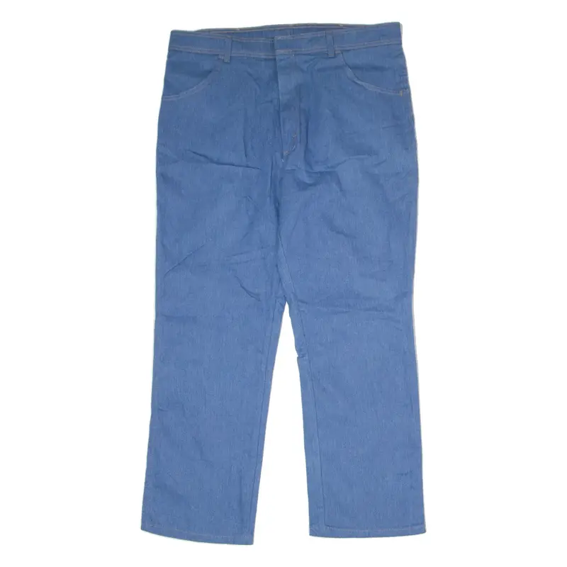 WRANGLER Stretch Mens Jeans Blue Regular Straight 90s W40 L29