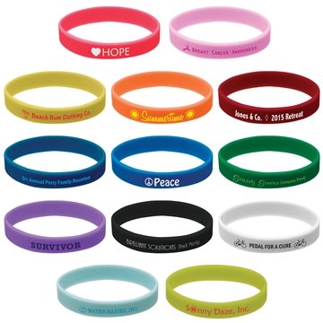 250 Customized Quick Turn Pad Printed Wristband