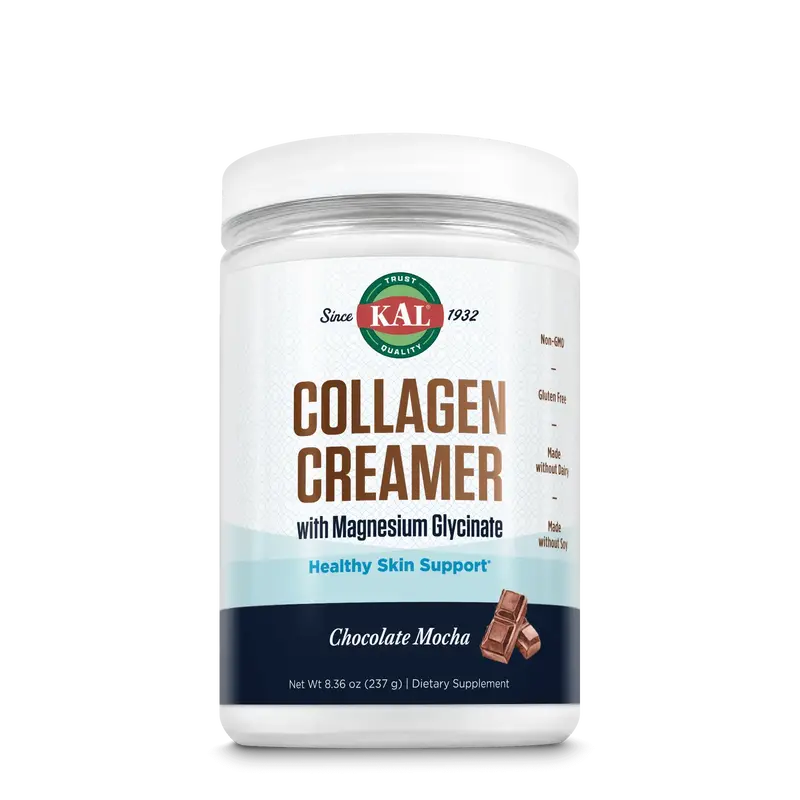 Kal Collagen Creamer - Chocolate with Chocolate Flavor and Smooth Texture Healthcare Edible Supplement Fitness Dietary Natura...