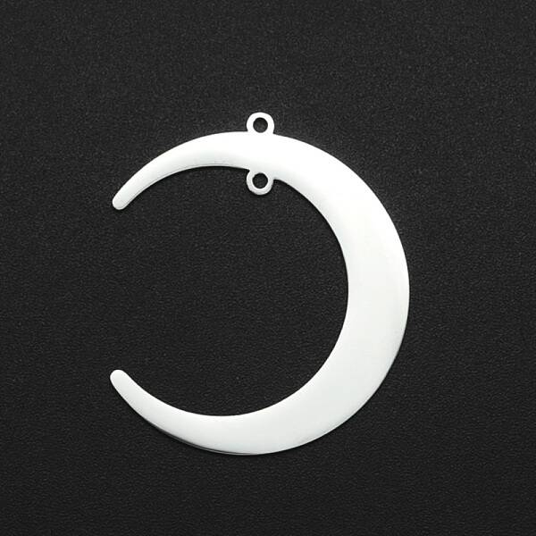 Non-Tarnish 201 Stainless Steel 2-Loop Link Pendants