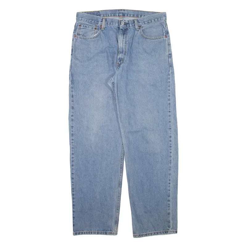 LEVI'S 550 Jeans Mens Blue Relaxed Straight W36 L32